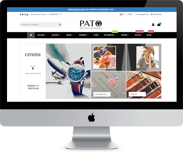 Diseño de tiendas online en Vigo