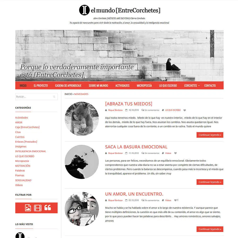 web El Mundo Entre Corchetes